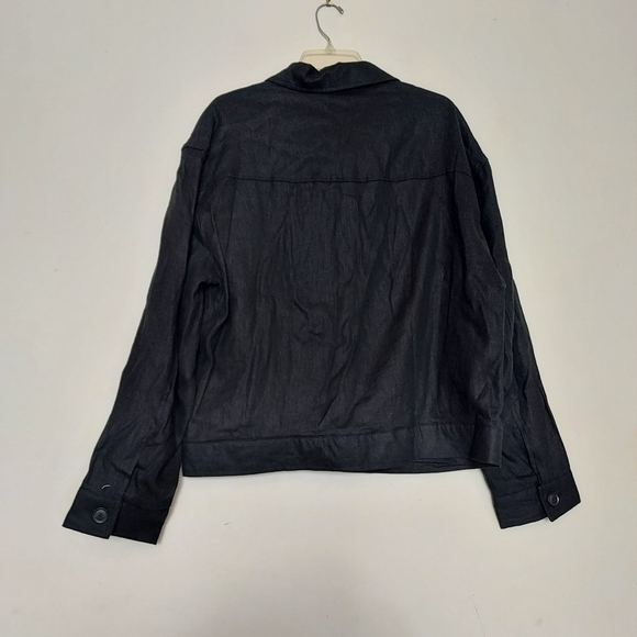 Zara Men’s Linen Jacket Sz-L - Picture 10 of 10